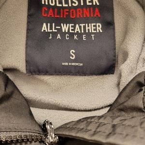 Hollister all weather jacket size small
